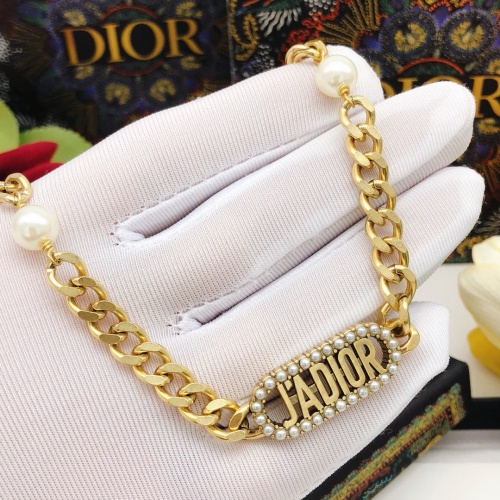 Replica Christian Dior Necklaces #1252783 $32.00 USD for Wholesale