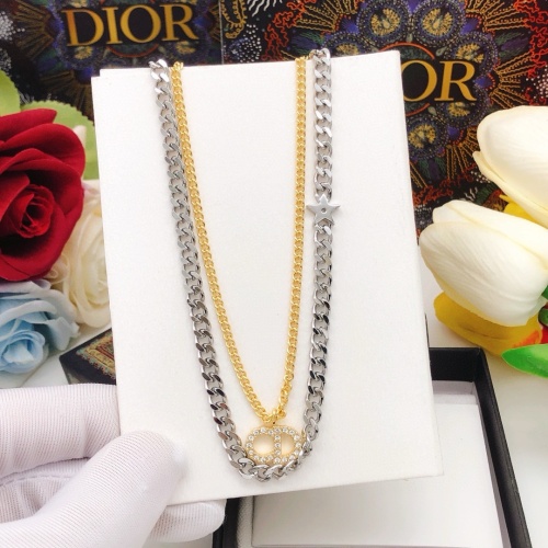 Replica Christian Dior Necklaces #1252785 $34.00 USD for Wholesale