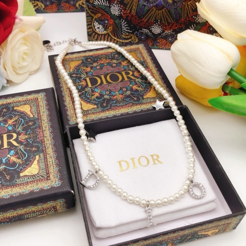 Replica Christian Dior Necklaces For Women #1252786 $34.00 USD for Wholesale