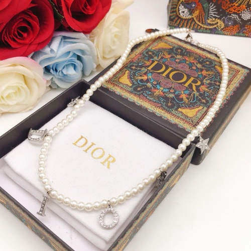 Replica Christian Dior Necklaces For Women #1252786 $34.00 USD for Wholesale