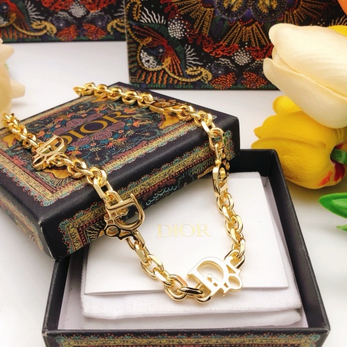 Replica Christian Dior Necklaces #1252788 $36.00 USD for Wholesale