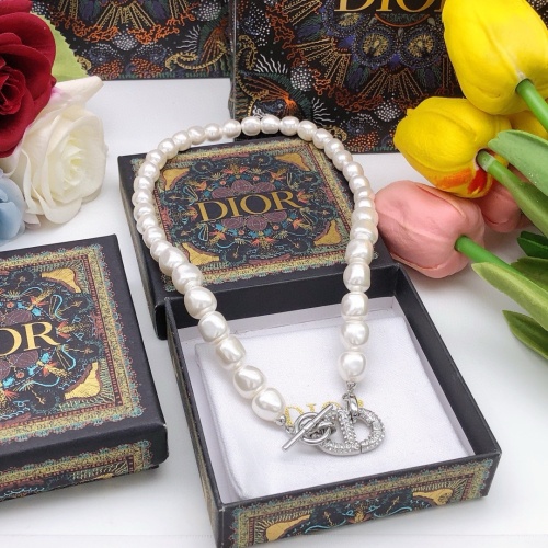 Replica Christian Dior Necklaces For Women #1252790 $34.00 USD for Wholesale