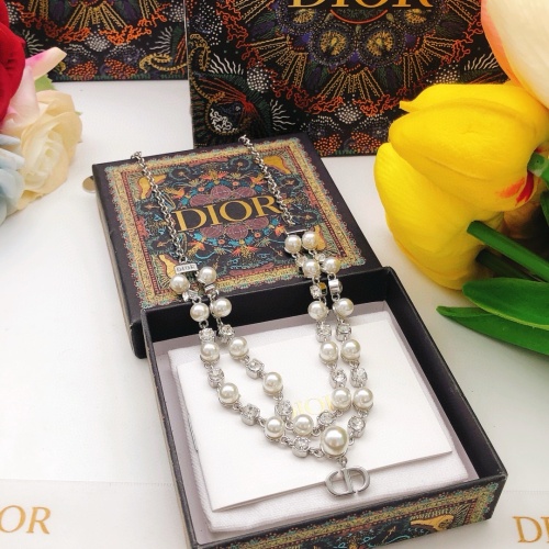 Replica Christian Dior Necklaces For Women #1252791 $36.00 USD for Wholesale