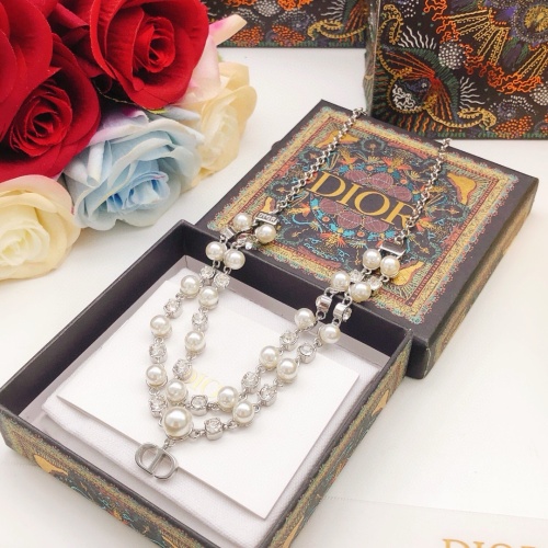 Replica Christian Dior Necklaces For Women #1252791 $36.00 USD for Wholesale