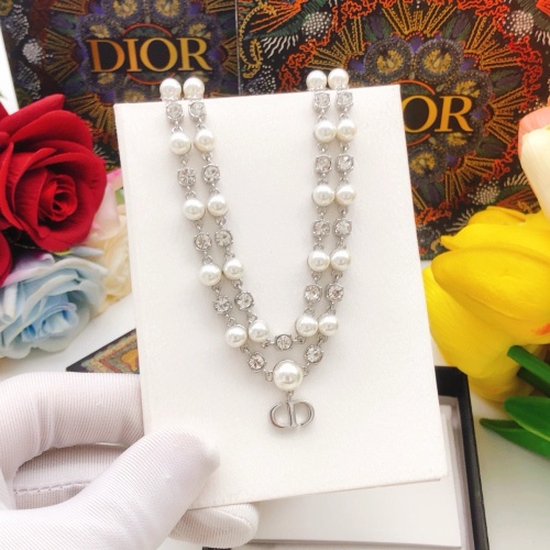 Replica Christian Dior Necklaces For Women #1252791 $36.00 USD for Wholesale