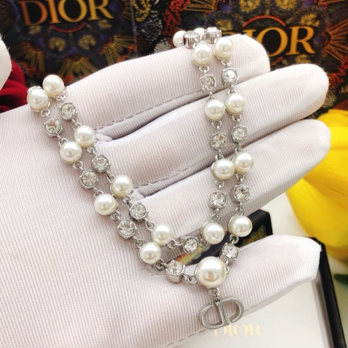 Replica Christian Dior Necklaces For Women #1252791 $36.00 USD for Wholesale