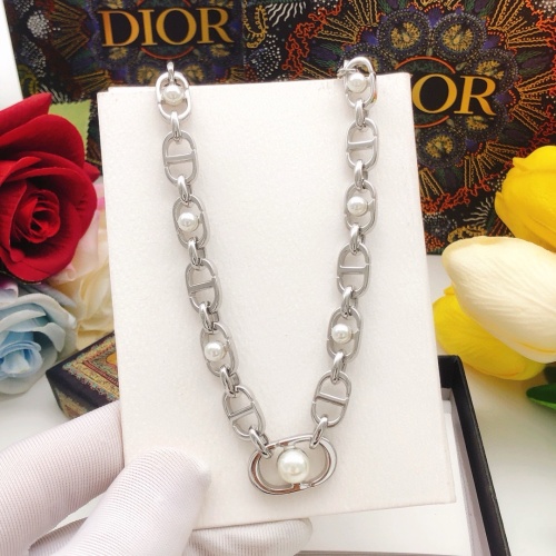 Replica Christian Dior Necklaces #1252792 $36.00 USD for Wholesale