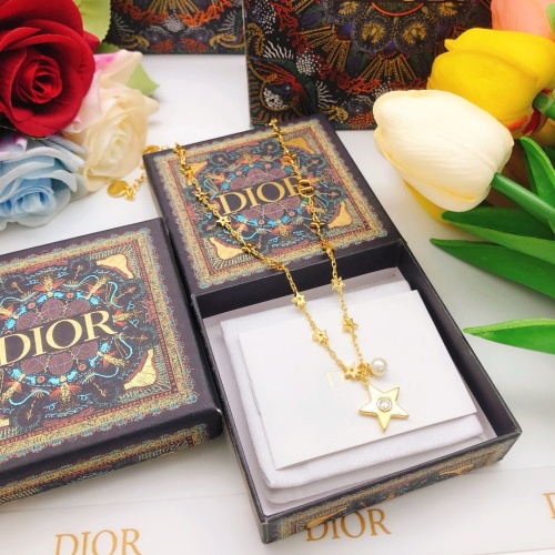 Replica Christian Dior Necklaces #1252793 $38.00 USD for Wholesale