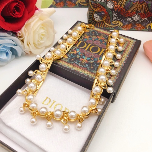 Replica Christian Dior Necklaces For Women #1252803 $40.00 USD for Wholesale