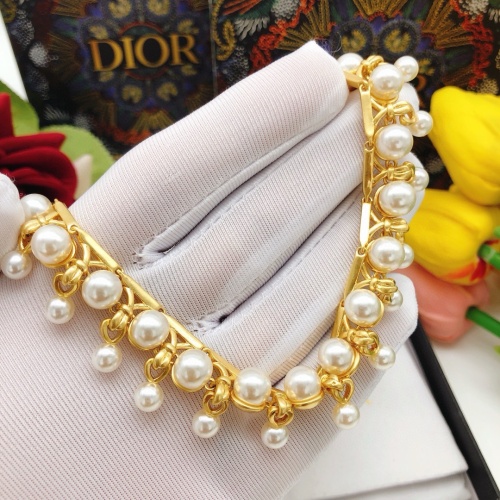 Replica Christian Dior Necklaces For Women #1252803 $40.00 USD for Wholesale