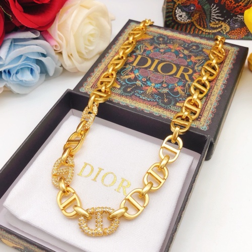 Replica Christian Dior Necklaces #1252805 $42.00 USD for Wholesale