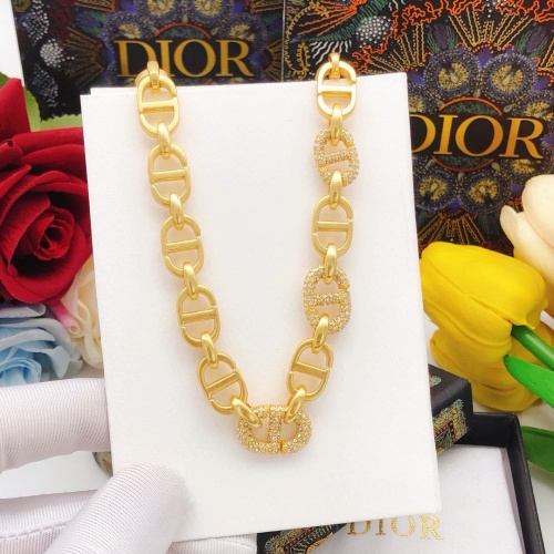 Replica Christian Dior Necklaces #1252805 $42.00 USD for Wholesale