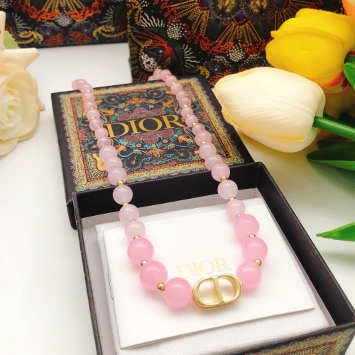 Replica Christian Dior Necklaces For Women #1252810 $32.00 USD for Wholesale