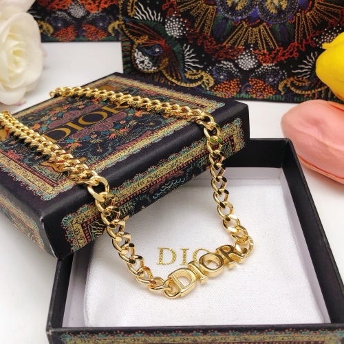 Replica Christian Dior Necklaces #1252843 $29.00 USD for Wholesale