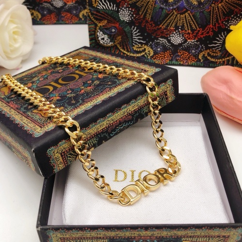 Replica Christian Dior Necklaces #1252843 $29.00 USD for Wholesale