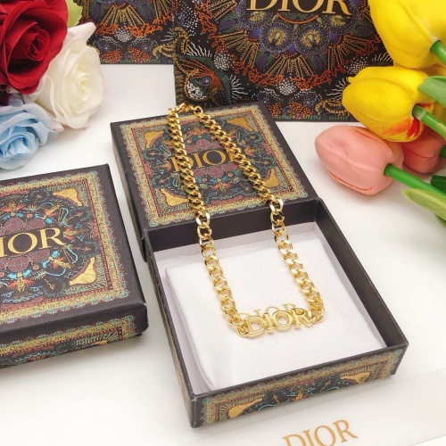 Replica Christian Dior Necklaces #1252843 $29.00 USD for Wholesale