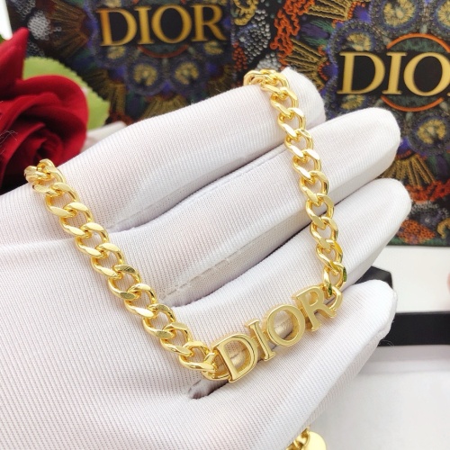 Replica Christian Dior Necklaces #1252843 $29.00 USD for Wholesale