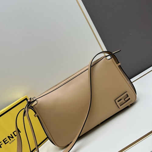 Fendi AAA Quality Shoulder Bags For Women #1252844 $92.00 USD, Wholesale Replica Fendi AAA Quality Shoulder Bags