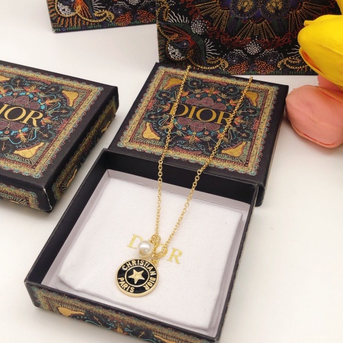 Replica Christian Dior Necklaces #1252847 $29.00 USD for Wholesale