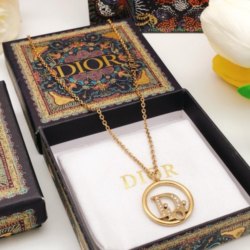 Replica Christian Dior Necklaces #1252849 $29.00 USD for Wholesale