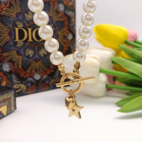 Replica Christian Dior Necklaces For Women #1252850 $29.00 USD for Wholesale