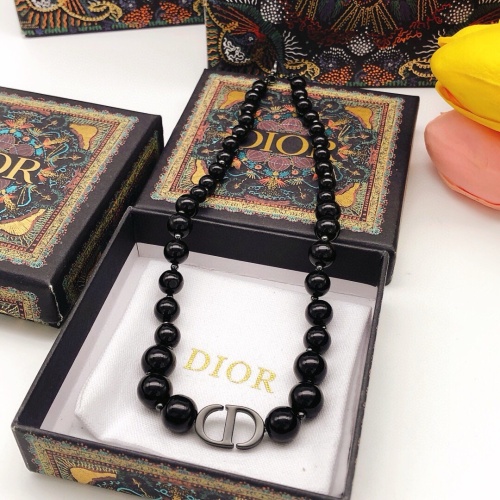 Replica Christian Dior Necklaces #1252857 $32.00 USD for Wholesale