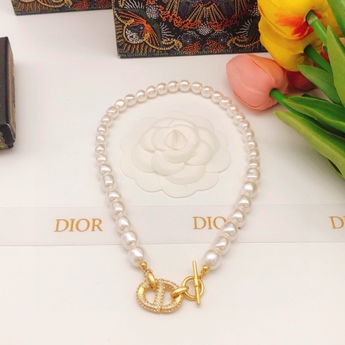 Christian Dior Necklaces For Women #1252858 $32.00 USD, Wholesale Replica Christian Dior Necklaces