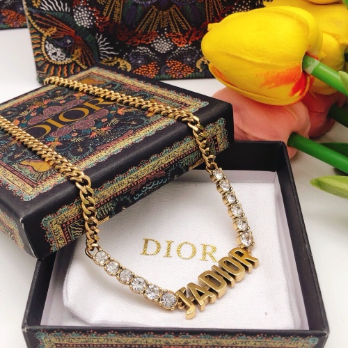 Replica Christian Dior Necklaces #1252860 $32.00 USD for Wholesale