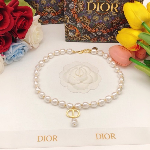 Christian Dior Necklaces For Women #1252864 $34.00 USD, Wholesale Replica Christian Dior Necklaces