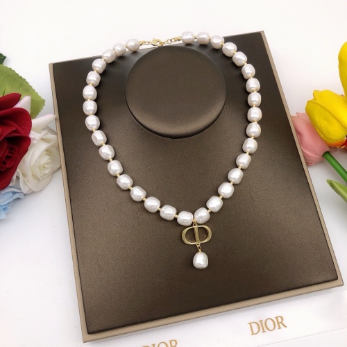 Replica Christian Dior Necklaces For Women #1252864 $34.00 USD for Wholesale