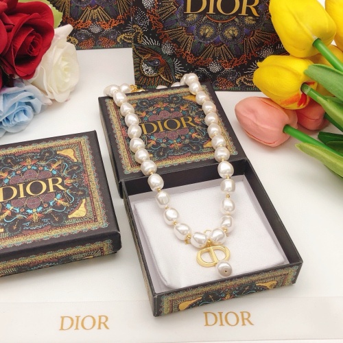 Replica Christian Dior Necklaces For Women #1252864 $34.00 USD for Wholesale