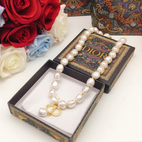 Replica Christian Dior Necklaces For Women #1252864 $34.00 USD for Wholesale