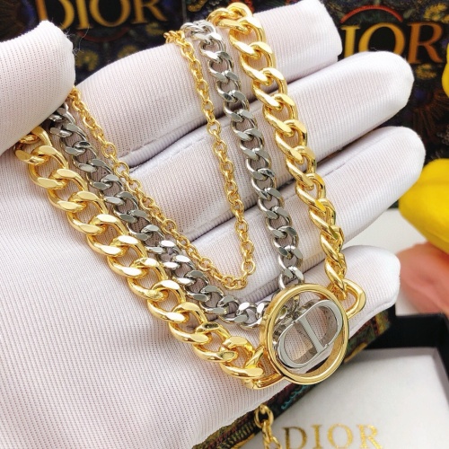 Replica Christian Dior Necklaces #1252865 $34.00 USD for Wholesale