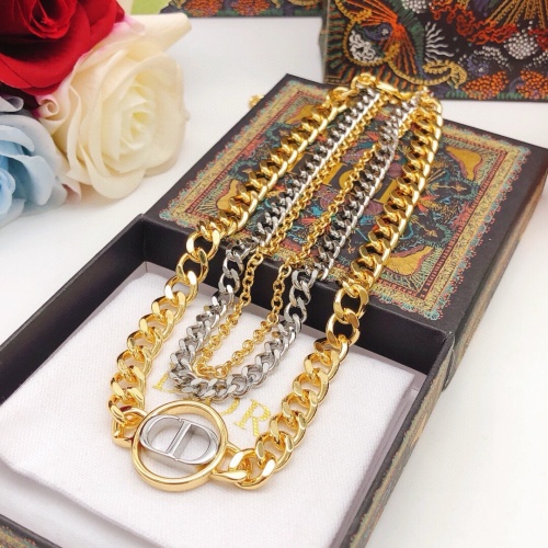 Replica Christian Dior Necklaces #1252865 $34.00 USD for Wholesale