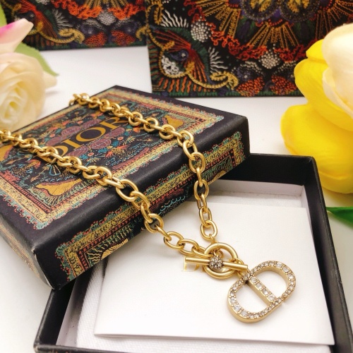 Replica Christian Dior Necklaces #1252866 $36.00 USD for Wholesale