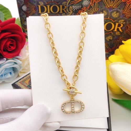 Replica Christian Dior Necklaces #1252866 $36.00 USD for Wholesale