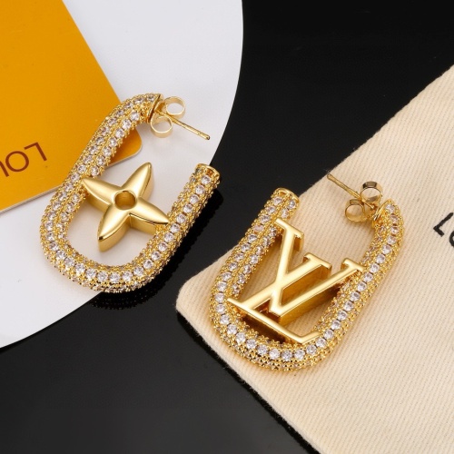 Louis Vuitton Earrings For Women #1252885 $34.00 USD, Wholesale Replica Louis Vuitton Earrings