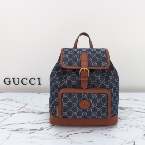 Gucci AAA Quality Backpacks For Women #1252889 $210.00 USD, Wholesale Replica Gucci AAA Quality Backpacks