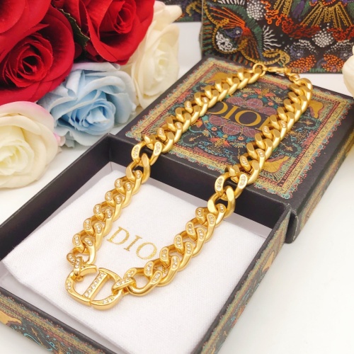 Replica Christian Dior Necklaces #1252894 $34.00 USD for Wholesale