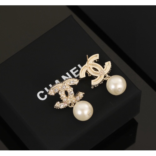 Replica Chanel Earrings For Women #1252900 $25.00 USD for Wholesale