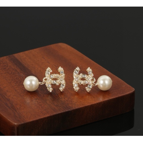 Replica Chanel Earrings For Women #1252900 $25.00 USD for Wholesale