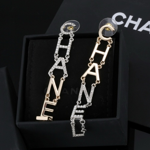 Replica Chanel Earrings For Women #1252905 $32.00 USD for Wholesale