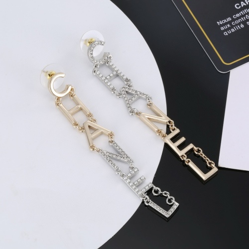 Replica Chanel Earrings For Women #1252905 $32.00 USD for Wholesale