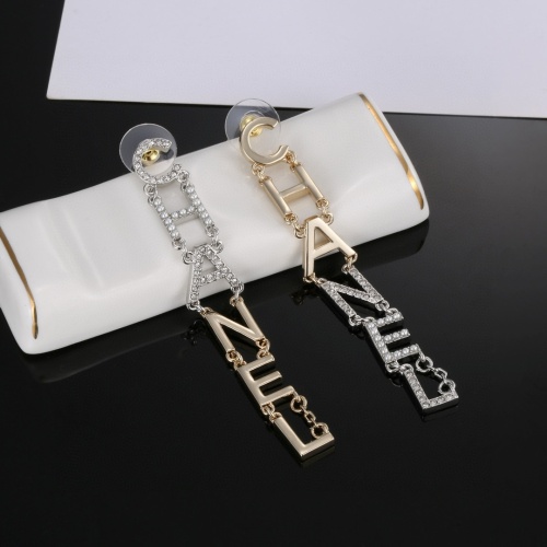 Replica Chanel Earrings For Women #1252905 $32.00 USD for Wholesale