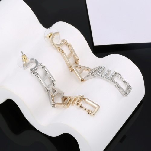 Replica Chanel Earrings For Women #1252905 $32.00 USD for Wholesale