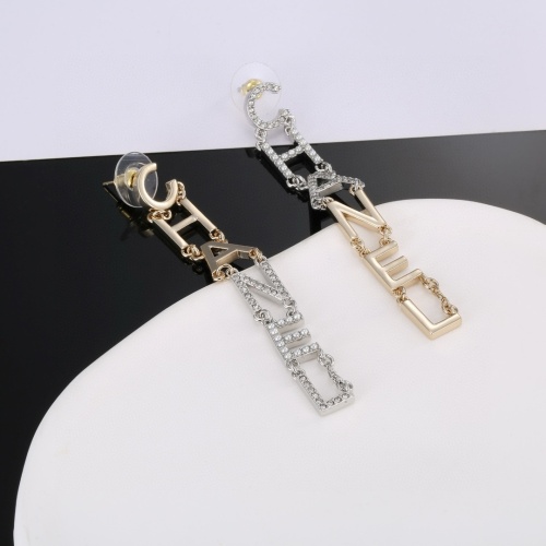 Replica Chanel Earrings For Women #1252905 $32.00 USD for Wholesale