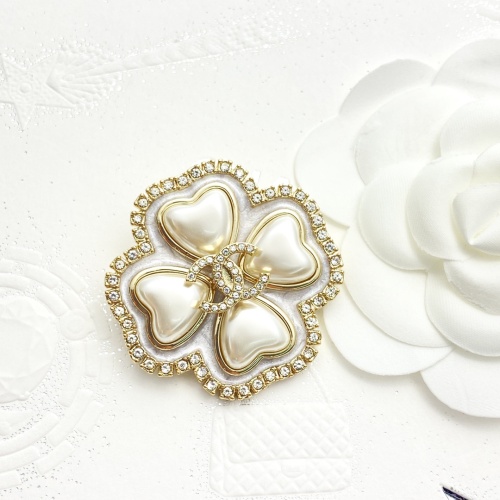 Chanel Brooches For Women #1252909 $39.00 USD, Wholesale Replica Chanel Brooches