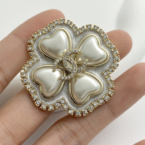 Replica Chanel Brooches For Women #1252909 $39.00 USD for Wholesale