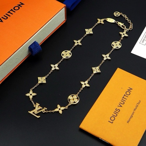 Louis Vuitton Necklaces #1252914 $39.00 USD, Wholesale Replica Louis Vuitton Necklaces