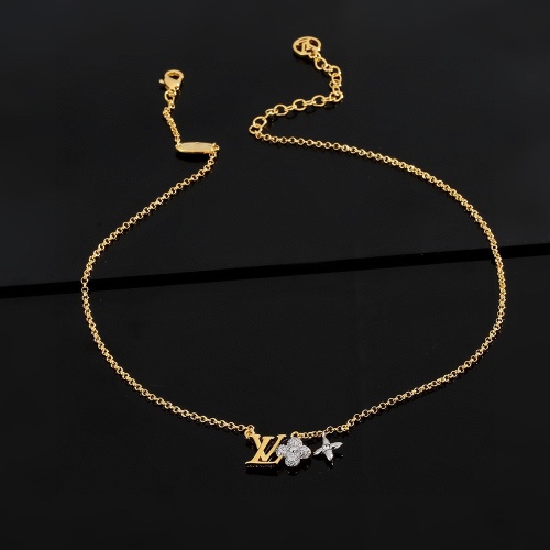 Louis Vuitton Necklaces #1252915 $29.00 USD, Wholesale Replica Louis Vuitton Necklaces